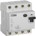 Выключатель дифференциального тока 4P 63А 30мА Generica (тип AC)