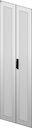 ITK Дверь перфорированная двустворчатая для шкафа LINEA N 18U 600мм серая