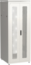 ITK Шкаф сетевой напольный 19" LINEA N 42U 800х800мм двустворчатая перфорированная дверь, задняя перфорированная серый