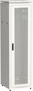 ITK Шкаф сетевой напольный 19" LINEA N 47U 600х600мм перфорированная передняя дверь серый