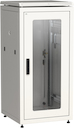 ITK Шкаф сетевой 19" LINEA N 18U 600х800 мм стеклянная передняя дверь, задняя металлическая серый