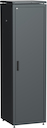 ITK Шкаф сетевой напольный 19" LINEA N 33U 600х600мм металлическая передняя дверь черный