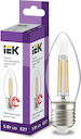 Лампа светодиодная C35 свеча прозрачная 5Вт 230В 4000К E27 серия 360° IEK