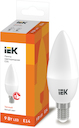 IEK LLE-C35-9-230-30-E14 Лампа светодиодная C35 свеча 9Вт 230В 3000К E14