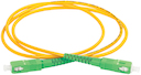 ITK Оптический коммутационный соединительный шнур (патч-корд), для одномодового кабеля (SM), 9/125 (OS2), SC/APC-SC/APC, одинарного исполнения (Simplex), LSZH, 3м