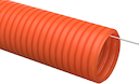 Труба гофр ПНД d16 с зондом оранжевая тяжелая (100м)