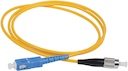 ITK Оптический коммутационный переходной шнур (патч-корд), для одномодового кабеля (SM), 9/125 (OS2), SC/UPC-FC/UPC, одинарного исполнения (Simplex), LSZH, 2м