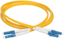 ITK Оптический коммутационный соединительный шнур (патч-корд), для одномодового кабеля (SM), 9/125 (OS2), LC/UPC-LC/UPC, двойного исполнения (Duplex), LSZH, 3м