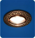 Afina  51 1 19  Светильник литой, поворотный,состаренная бронза, MR 16