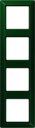 Рамка AS500 4 поста (универсальная, ударопрочная, зеленая)