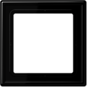 Рамка LS990 1 пост (универсальная, черная)