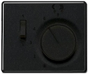 SL 500 Черный Накладка регулятора теплого пола(мех.FTR231U)