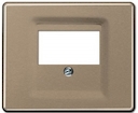 Крышка розетки USB SL500 (USB, TAE, золотая бронза)