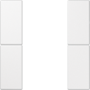Комплект клавиш 2 группы LS (белый)