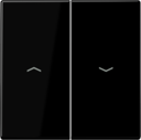 Клавиша LS990 двойная (символ "стрелки", черная)