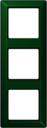 Рамка AS500 3 поста (универсальная, ударопрочная, зеленая)