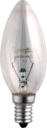 Лампа накаливания B35 240V 60W E14 clear
