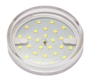 Лампа светодиодная (LED) «таблетка» d75мм GX53 100° 6Вт 220-230В прозрачная тепло-белая желтая 3000К