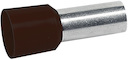 Старфикс Наконечник с изолированным фланцем для кабеля 25 мм кв.(черный)
