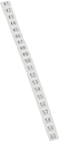 Маркер CAB 3 - для клемм и кабелей 0,5-1,5мм2 - черные цифры на белом фоне - цифры 41-60