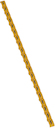 Duplix Маркер чёрная маркировка на желтом фоне заглавная буква F