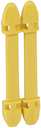 Duplix Держатель маркеров 7 символов (желтый) (упаковка)