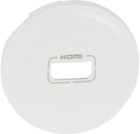 Крышка розетки информационной Celiane (HDMI, белая)
