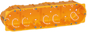 Batibox Коробка встраиваемая монтажная для сухих перегородок 4п гл.40мм