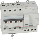 Дифференциальный автомат 4P 50А DX3 (тип AC, 10 кА)