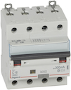 DX3 Дифференциальный автоматический выключатель 4P 16А (С) 300MA-AC