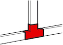 Metra Ответвление Т- образное д/мини-канала 15x10 мм