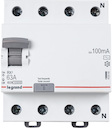 Выключатель дифференциального тока 4P 63А 0.1А RX3 (тип AC)