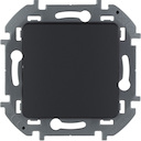Legrand Inspiria 673603 выключатель одноклавишный для скрытого монтажа, цвет "Антрацит", номинальный ток 10 А, напряжение ~250В