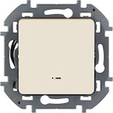 Legrand Inspiria 673611 выключатель одноклавишный с подсветкой/индикацией для скрытого монтажа, цвет "Слоновая кость", номинальный ток 10 А, напряжение ~250 В