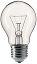 Лампа A55 75W 230V E27 CL.1CT/12X10F