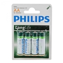 Элемент питания Philips R6-4BL LONG LIFE [R6-P4/01B] (48/864/25920)