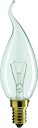 Deco Candle Swan-Neck BXS35 - Candle-shaped incandescent lamp - Метка энергоэффективности (EEL): F