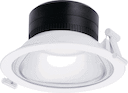 LED - High-gloss high reflectance - Transparent bowl with white cover - 65° - Цвет: Black and white - Соединение: Соединительный зажим шестиполюсный