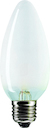 Standard Candle B35 frosted - Candle-shaped incandescent lamp - Метка энергоэффективности (EEL): E