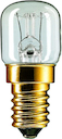Appliance Oven Tubular - Incandescent lamp tube-shaped - Метка энергоэффективности (EEL): E - Коррелированная цветовая температура (ном.): 2700 K