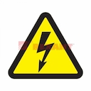 Знак электробезопасности "Опасность поражения электротоком "100*100*100 мм Rexant, стоимость за 1шт ( в упаковке 5шт)