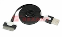 USB кабель для iPhone 4 slim шнур плоский 1М черный