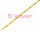 Термоусадка   1,0 / 0,5 мм, желтая (упак. 50 шт. по 1 м)  REXANT
