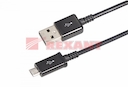 USB кабель microUSB длинный штекер 1М черный REXANT