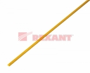 Термоусадка   2,0 / 1,0 мм, желтая (упак. 50 шт. по 1 м)  REXANT