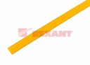 Термоусадка   9,0 / 4,5 мм, желтая (упак. 50 шт. по 1 м)  REXANT