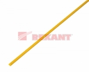 Термоусадка   2,5 / 1,25 мм, желтая (упак. 50 шт. по 1 м)  REXANT