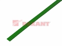 Термоусадка   6,0 / 3,0 мм, зеленая (упак. 50 шт. по 1 м)  REXANT