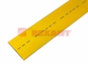 Термоусадка  40,0 / 20,0 мм, желтая (упак. 10 шт. по 1 м)  REXANT