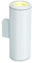 ROX PRO G8,5 светильник настенный IP44 с ЭмПРА для 2-х ламп CDM-TC G8,5 по 35Вт, белый